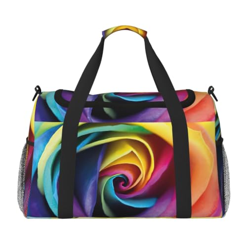 Bolsa de viaje de flores para tus días de playa y piscina
