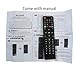 Universal TV Remote Control for Vizio TCL JVC Hisence RCA Haier Seiki Insignia Magnavox Westinghouse Smart TVs-Just Need Simple Settings, Come with Manual