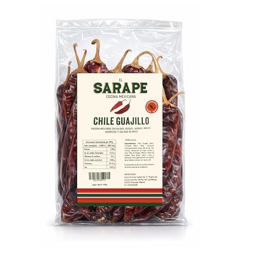 Chile Guajillo 100 g - Auténtico Chile Deshidratado para Salsas,