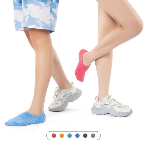 IDEGG No Show Socks Women 10 Pairs Low Cut Anti-Slid Novelty Athletic Casual Invisible Liner Socks2