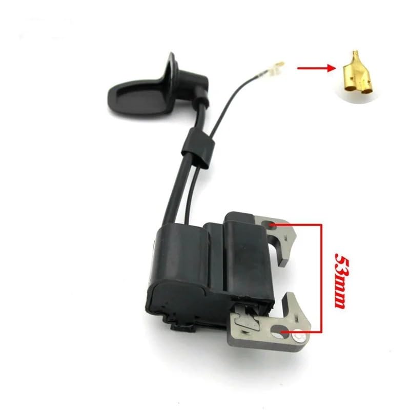 Piezas de jardín Bobina de Encendido CG411 40-6 para desbrozadora 1E40F-6 40F-6 49cc, Motor de Gasolina de 2 Tiempos, Encendedor de estator, Pieza de Motor de Bobina Magneto