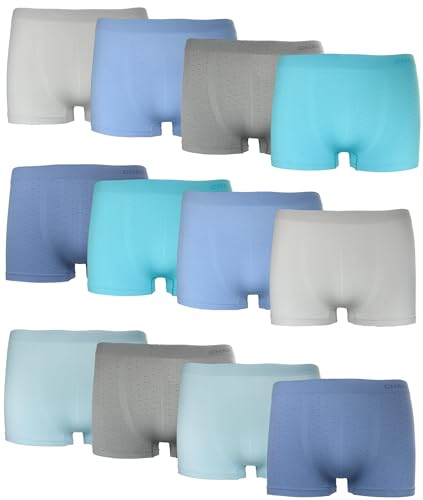 Channo Niño Calzoncillos Boxer Infantil de Licra, Sin Costuras,