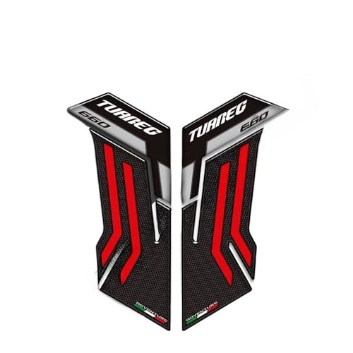 Autocollants de protection des genoux moto Aprilia Tuareg 660 pour éviter les rayures de réservoir