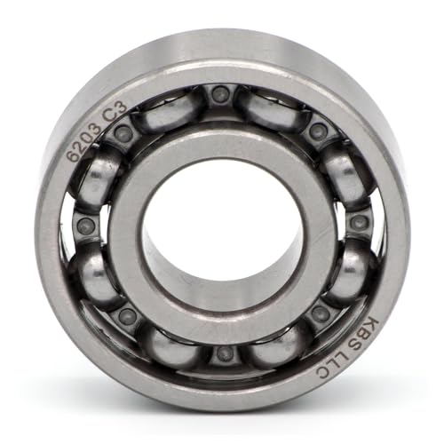 Parts and Parts Deep Groove Ball Bearing 6203 C3 17 x 40 x 12 mm