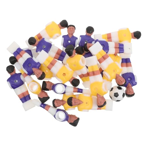 Joueurs de football miniatures de table pour une décoration d'anniversaire sportif réussi