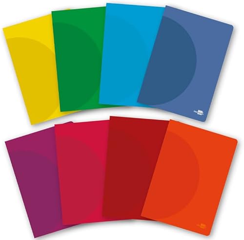 Cuaderno Libreta liderpapel 360 tapa de plastico A5 48 hojas 90g/m2 pauta 4 3,5m