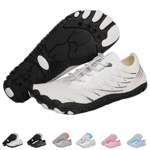 Hike Barefoot Footwear Womens, Grounded Non Slip Vitality Athletic Shoes, Wide Toe Box Walking Beach Sneakers