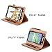ProCase Universal Tablet Case for 7“- 8” inch Tablet, Premium PU Leather Stand Folio Case Protective Cover with Multiple Viewing Angles for 7