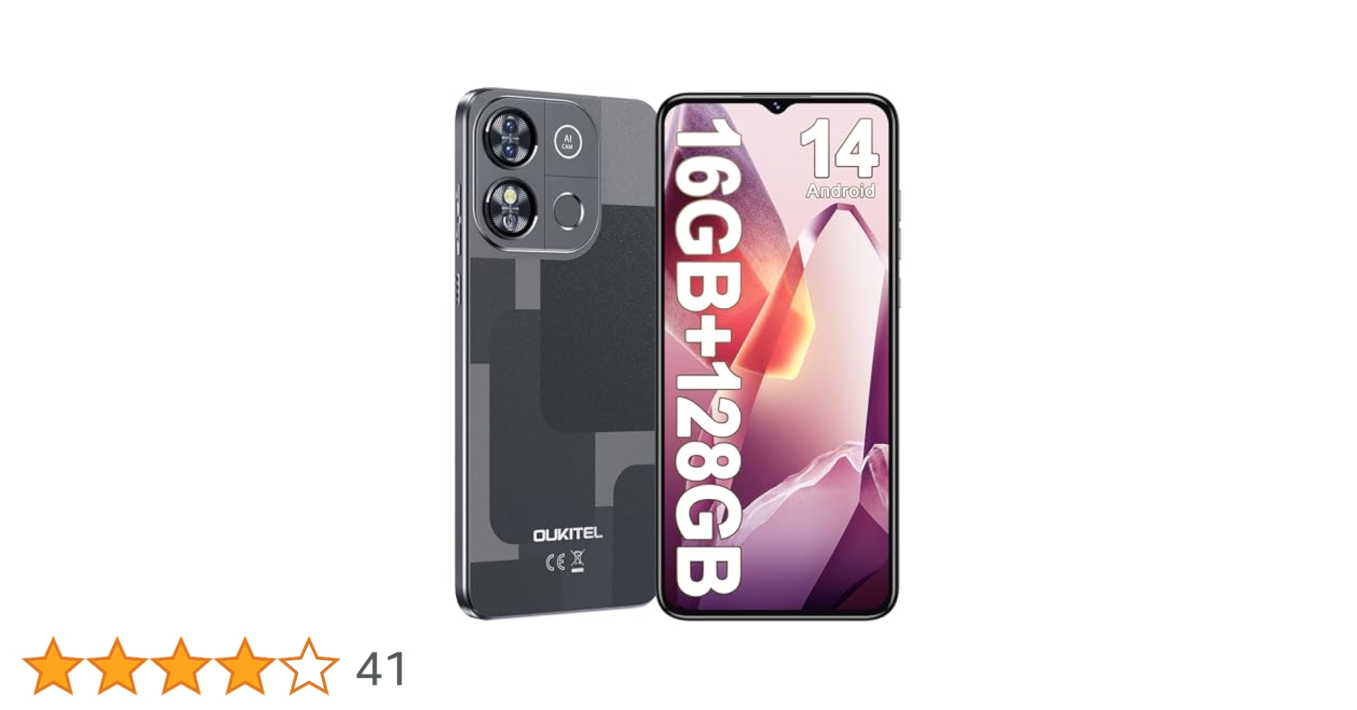 OUKITEL C57 Pro 16GB+128GB sim フリー OUKITEL C57 PRO Unlocked Cell Phone Android 14 Phone