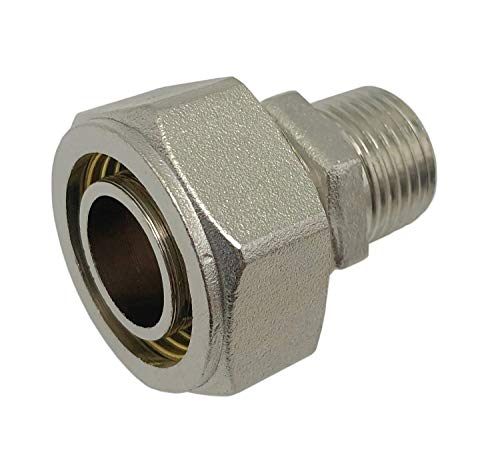 3/4 Inch Straight Fitting For 3/4-Inch Tubing With 1/2 Inch Male Npt Thread (1 Pack) #TOP2