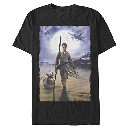 Star Wars Rey t-shirt homme vêtement de science-fiction manches courtes