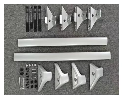 Rails de toit pour Toyota RAV4 2019-2025 en aluminium noir robuste