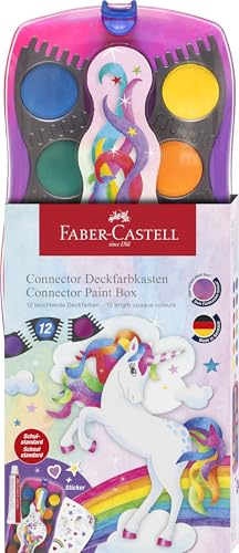Faber-Castell 125035 jR[RlN^[ ʃ{bNX 12F sȔ`[uƃXebJ[t