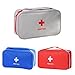Grtheenumb Mini First Aid Kit Bag Empty Travel Pills Organizer Storage Box for Outdoor Camping Emergency Red, Pill Bag