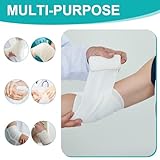 6 Stück Elastischer Verband Elastische Bandage Kompressionsbinden Elastischer Verband mit Metallclips Gedehnt Luftdurchlässig für Handgelenke Knöchel Knie für Verstauchung Verletzungen