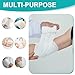 6 Stück Elastischer Verband Elastische Bandage Kompressionsbinden Elastischer Verband mit Metallclips Gedehnt Luftdurchlässig für Handgelenke Knöchel Knie für Verstauchung Verletzungen