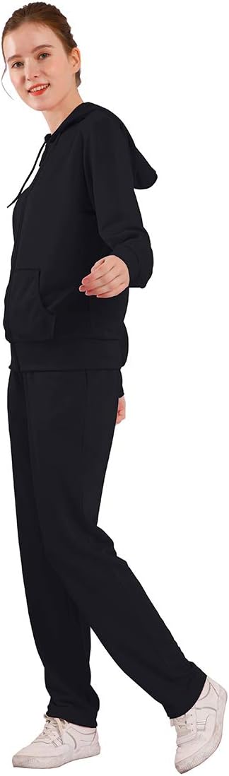 Gary Com 2 Piece Outfits Women's Tracksuit Sets Sweatsuit Long Sleeve Hoodie and Sweat Pants Zip Up Jogger Workout Suit - Image 2