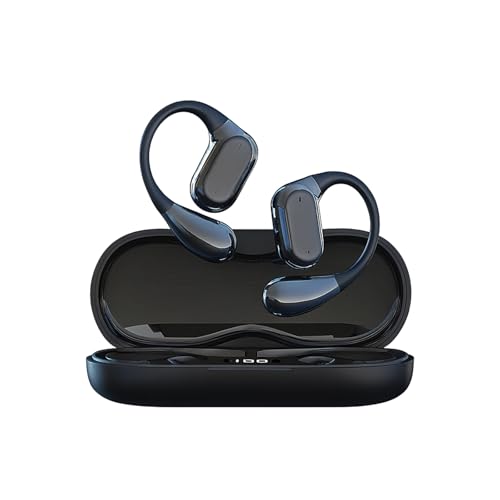 Wireless Earbuds, Bluetooth 5.4 running Headphones, stereo noise cancellation, Bone Conduction Headphones, 40H Playtime, IPX7 Waterproof, LED Display Sports Earphones for Workouts Running Fitness