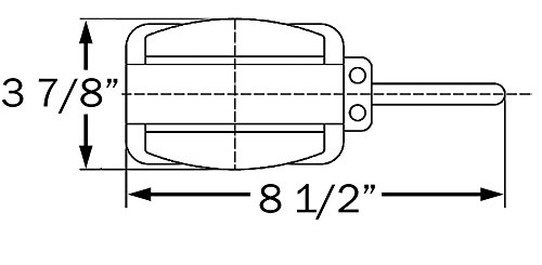 Optronics BA44FNLP luz reflex izquierda ámbar y roja miniatura 2