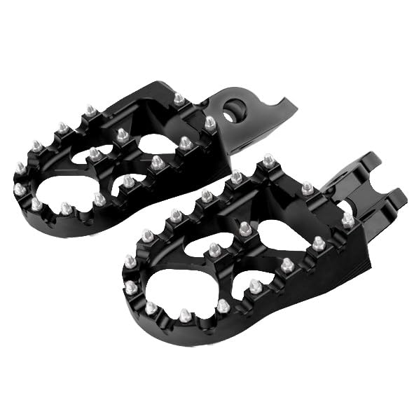 Repose-pieds Ergal 7075 Accossato pour KTM EXC 125 enduro de 1998 a 2016