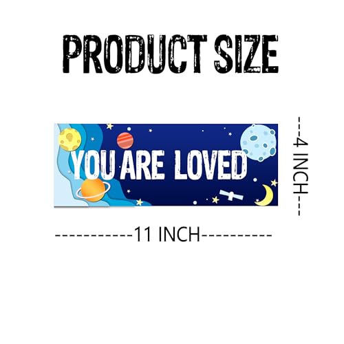 Vinilos decorativos con frases motivacionales 11x4 pulgadas set 4 miniatura 4