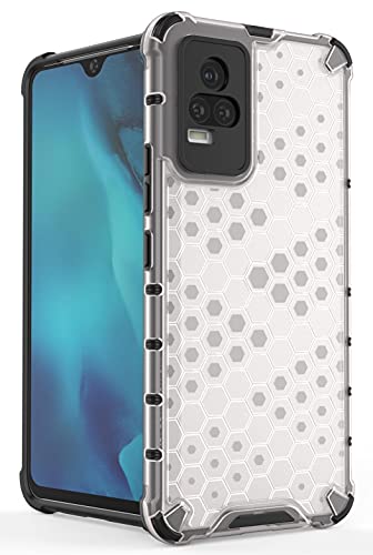 Image of Glasgow Back Case Cover Designed for Vivo Y73 - Transparent
