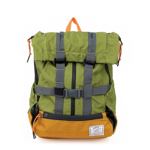 K9 Sport Sack Urban 3 - Medium, Leafy - Ideal for Dogs with 17-19” Back Length - Dual-Use, Backpack-Style Carrier + Everyday Pack