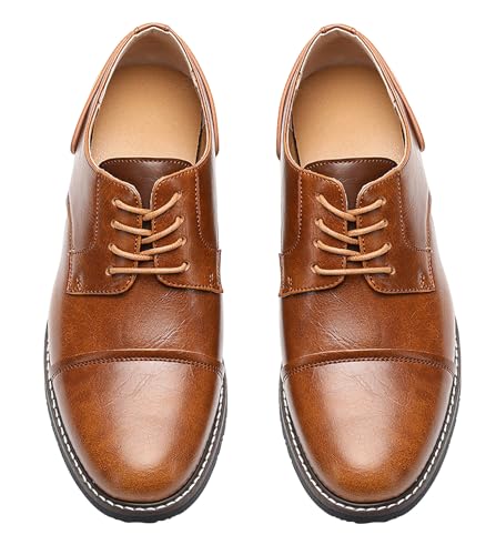 Mens Dress Shoes Formal Leather Men's Oxfords Business Fashion Casual Tuxedo Comfortable Walking Shoes for Men3