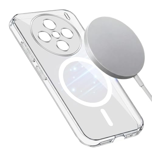Image of Jkobi Lifetime Anti-Yellow MagSafe Compatible Clear Back Cover Case for Vivo X200 (Sleek Hard Crystal | Shockproof and Camera Protection)