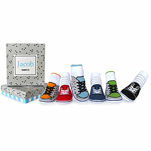 Image of Trumpette Baby Boy/Girl Sock Set for Infant-Toddler, 6-pack, Unisex, 0-24 Months