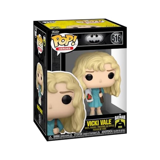 Funko Pop! Movies: BM 85th - Vicki Vale - Batman 1989 - Figura de Vinilo Coleccionable - Idea de Regalo- Mercancia Oficial - Juguetes para Niños y Adultos - Movies Fans - Muñeco para Coleccionistas