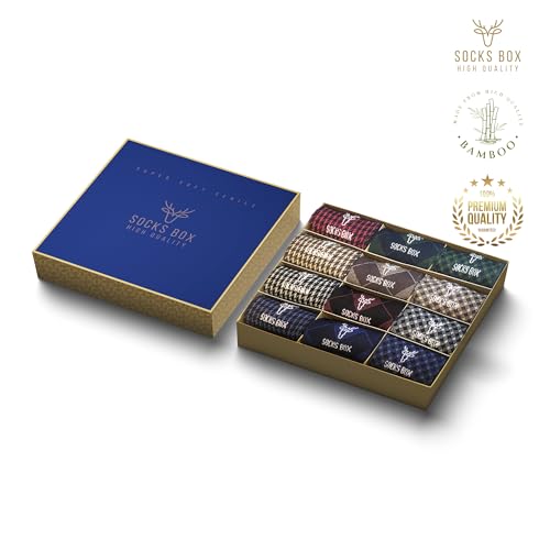 Mens Dress Socks, Super Soft Natural Bamboo Rayon Socks for Men, Lightweight2