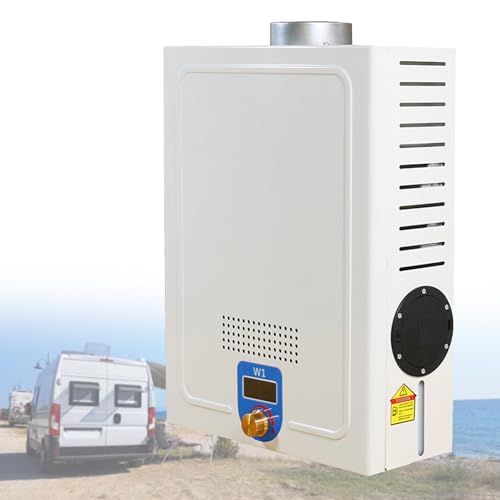 Calentador De Agua PortáTil Sin Tanque, para Viajes De Campamento En RV, Cabina De Barco, Calentador De Agua A Queroseno DiéSel, con Pantalla Digital