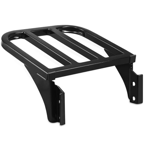 NOVALLA Detachable Sissy Bar Backrest Luggage Rack Fit for