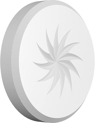 Miniatura 19 de Ekena Millwork ROSP030X030X100GRY13 Roseta estándar con borde biselado, 3.0 in de ancho x 3.0 in de alto x 1.0 in, PVC