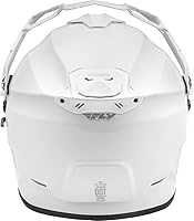 Vista 2 de Fly Racing 73-70222X Trekker Solid Casco Blanco 2X