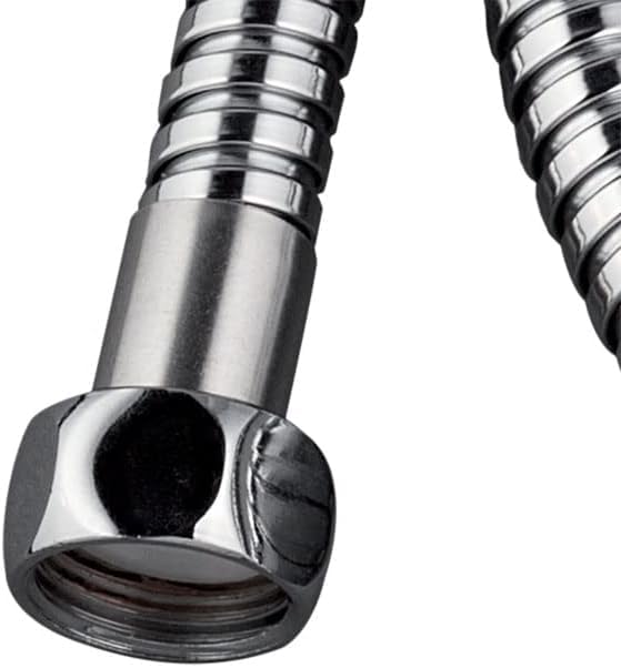 Tubo Flessibile Per Doccia 60cm - Raccordi In Ottone Cromato 1/2", Ideale Per Sanitari E Collegamenti - Foto 3