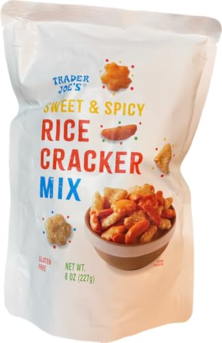 Trader Joe's Sweet & Spicy Rice Cracker Mix, Gluten Free (8 oz)