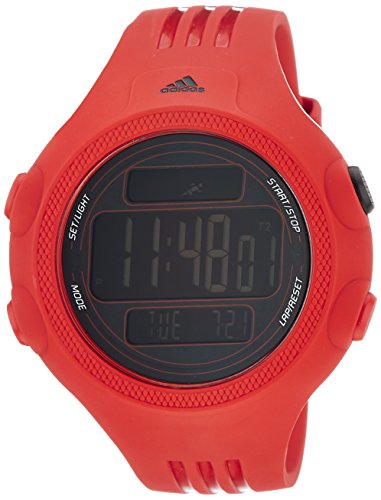 adidas red watch