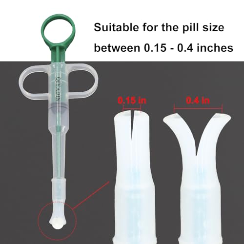 QIYADIN Pet Piller Gun Dog Pill Shooter Cat Tablet Soft Tip Syringe Pet Medical Feeding Dispenser Tool for Small Animal - Image 3