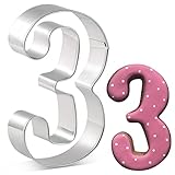 molde numero 3 mickey El borde de corte suave y afilado hace que sean fáciles de usar para adultos y niños, el acabado antiadherente hace que sean muy fáciles de lavar.
