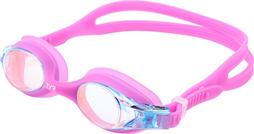 Image of TYR Kids' Swimple Goggles - Colorful Swim Goggles for Beginners | Comfy Youth Unibody Fit | Advanced Anti-Fog UV Eye Protection | Safe No-Leak Silicone Gaskets | Quick-Adjust Release Button
