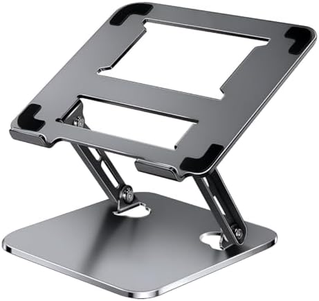 Suporte para Notebook Aluminio Articulado até 17 Polegadas Apoio ...