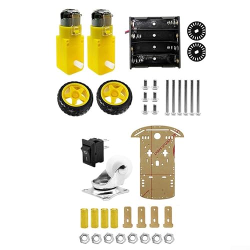 Para Arduino 2WD Smart Robot Car Kit con codificador de velocidad Explorar capacidades de detección de distancia