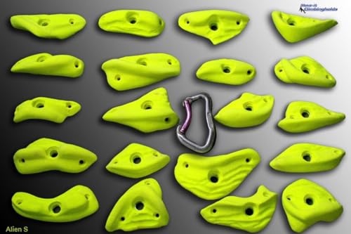 Alien S Move-it-Climbingholds Klettergriffe-Set de couleur violette pour grimpeurs