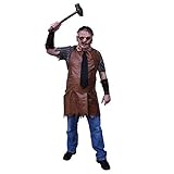 Trick Or Treat Studios Texas Chainsaw Massacre Remake Leatherface Adult Costume Brown