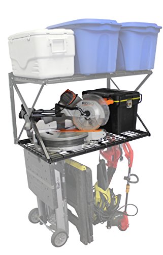 Proslat 63020 Prorack Heavy Duty Secondary Shelf, Charcoal Granite, 48" X 28" #TOP1