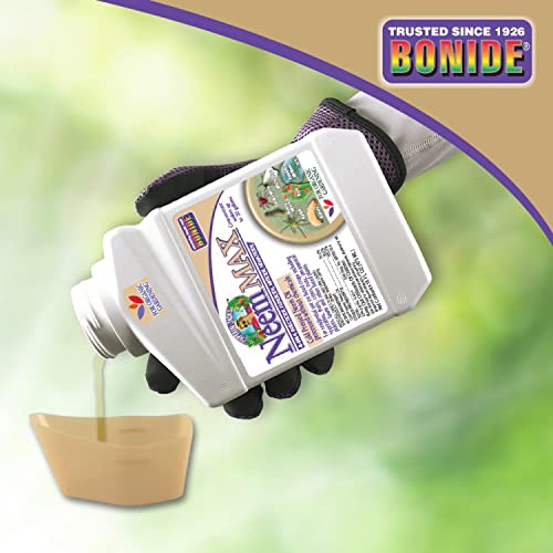 Bonide Captain Jack's Neem Max, 16 Oz Concentrated Cold Pressed Neem Oil, Multi-Purpose Insecticide, Fungicide, Miticide, And Nematicide For Organic Gardening #TOP6