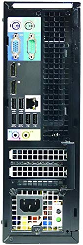 Dell Optiplex 7010 PC with 2 x 24 FHD Monitors, AC600Mbps WiFi, Wireless Keyboard and Mouse, Gel Mousepad, i7, 16GB Memory, 1TB SSD Storage, Windows 10 (Renewed)