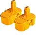 2Pack 14.4V 3,0Ah DW9094 Ni-Mh Replace for Dewalt 14.4V Battery XRP DC9091 DW9091 DW935 DE9038 DE9091 DE9092